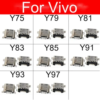 1 шт. USB-разъем для Vivo Y75 Y79 Y81 Y83 Y85 Y91 Y93 Y97 Запчасти для док-станции с USB-разъемом
