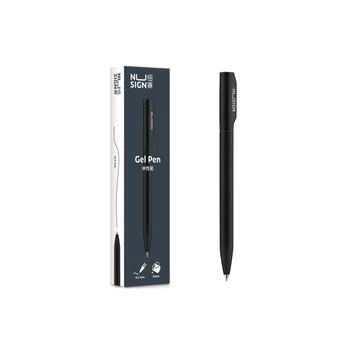 1 шт. Гелевые ручки DELI NS552 с черными чернилами 0,5 мм, школьные принадлежности для студентов, канцелярские принадлежности