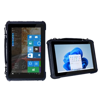 10-дюймовый промышленный прочный планшет с ОС Windows 11, портативный планшетный терминал, WiFi, Bluetooth, 4G, GPS
