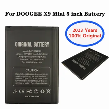 2023 Года Новый 100% Оригинальный Аккумулятор 2000mAh BAT16542100 Для DOOGEE X9 Mini X9mini 5,0-дюймовые Высококачественные Аккумуляторы В Наличии