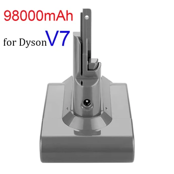 2023 Новый аккумулятор Dyson V7 21,6 В 98000 мАч Li-lon Аккумулятор для замены пылесоса Dyson V7 Battery Tier Pro