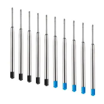 24-кратные заправки для шариковых ручек синий металл шириной линии 1,0 мм для студентов гостиничных учреждений
