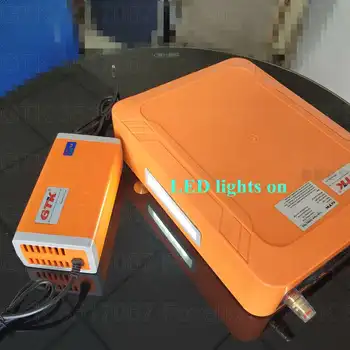 25,9 в 24 В 40AH литиевый Аккумулятор lipo li-ion с BMS LED 5 В USB для Моторной Лодки солнечный свет Гольф-Кар ИБП Литиевая Батарея + 5A