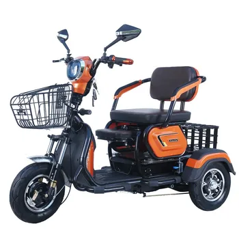 3-Колесный Электрический Трехколесный Велосипед CitycocoLead-acid batteriesy72V 1000W Adult Mini Small Leisure Electric Passenger Vehicle Для детей