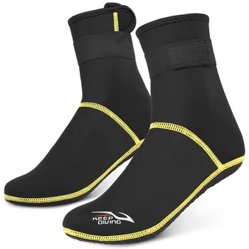 3 мм неопреновые носки для дайвинга, водонепроницаемые ботинки, нескользящие пляжные ботинки, обувь для гидрокостюма, согревающие носки для подводного плавания, дайвинга, серфинга для взрослых