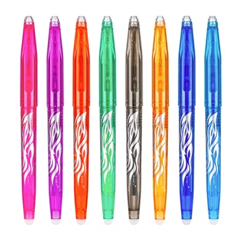 4 шт./компл. Многоцветная стираемая гелевая ручка Kawaii 0,5 мм, ручки для студенческого письма, инструменты для рисования, Офисные школьные принадлежности, канцелярские принадлежности