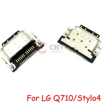 50 шт. Для LG Stylo 4 Q710 Q710MS Q710CS L713DL Micro Usb Разъем Для Зарядки Разъем Док-станции Порт
