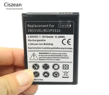 Ciszean 1x3010mAh Сменный Аккумулятор Для ASUS ZenFone Go TV ZB551KL X013DB B11P1510 C11P1510 Батареи