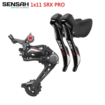 SENSAH SRX PRO 1x11 Speed, набор дорожных групп 11s, переключатель скоростей R / L + задние переключатели, велокросс для гравийных велосипедов