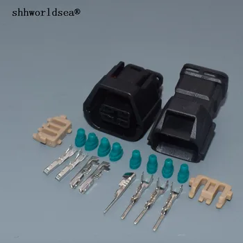 shhworldsea 4pin 1,2 мм автоматический штекерный разъем жгута проводов кабельный разъем 7182-8740-30 MG61236-5 MG641238-5