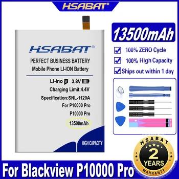 Аккумулятор HSABAT P10000 Pro 13500 мАч для аккумуляторов Blackview P10000 Pro