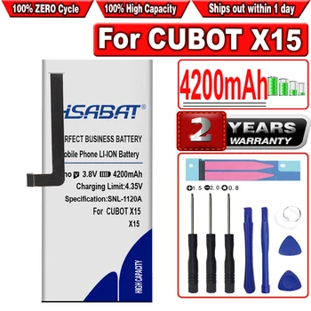 Аккумулятор HSABAT X15 емкостью 4200 мАч для аккумуляторов CUBOT X15