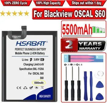 Аккумулятор HSABAT емкостью 5500 мАч для Blackview Oscal S60