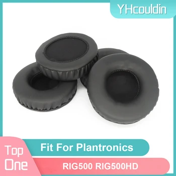 Амбушюры для наушников Plantronics RIG500 RIG500HD, амбушюры из искусственной кожи, мягкие подушечки, поролоновые амбушюры, черные