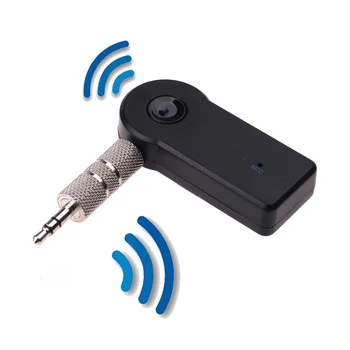 Беспроводная громкая связь 3,5 мм Разъем для автомобиля Bluetooth Аудио Музыкальный приемник Адаптер AUX Streaming A2DP Приемник наушников Автомобильный комплект