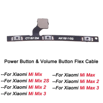 Гибкий кабель Кнопки питания и Регулировки громкости Для Xiaomi Mi Max / Mi Max 2 / Mi Max 3 / Mi Mix / MI Mix 2S / Mi Mix 2 / Mi Mix 3