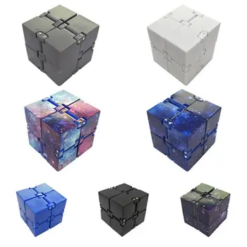 Горячий Бесконечный Куб Волшебная Игрушка Для Распаковки Портативный Детский Интеллектуальный Вращающийся Куб Вращающаяся Игрушка Безопасный Куб Распаковка Детских Игрушек