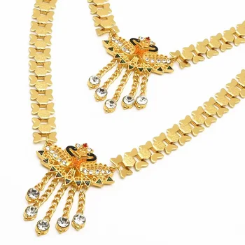 Женское Многослойное ожерелье С Длинной Позолоченной кисточкой, Дизайнерские Модные Ожерелья