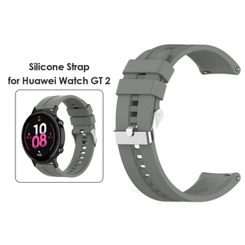 Замена силиконового ремешка Элегантные часы Удобный элемент для Huawei Watch GT 2 42 мм Samsung Galaxy Watch 3