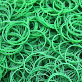 Зеленые резиновые ленты, Прочная эластичная лента, Офисная для школы, Промышленная, хорошего качества, Высокая термостойкость, Диаметр 19 мм, 25 мм, 40 мм