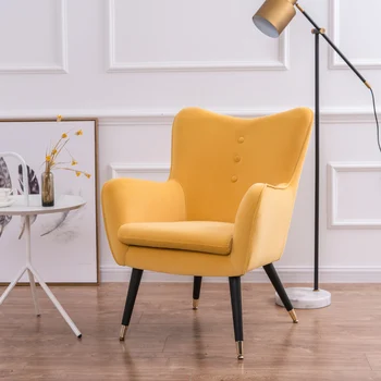 изготовленное на заказ Скандинавское кресло, Американский Односпальный диван, стулья для гостиной, Современный минималистичный стул Tiger, Кресло для спальни, кресло для балкона TG