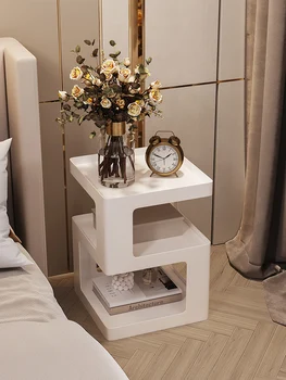 Итальянский минимализм, современный минималистичный креативный дизайн, угловой столик, приставной столик для дивана в гостиной, приставной столик для спальни