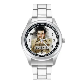 Кварцевые часы Pablo Escobar, наручные часы Strong Boy, дизайнерские наручные часы Home Upwrist из нержавеющей стали