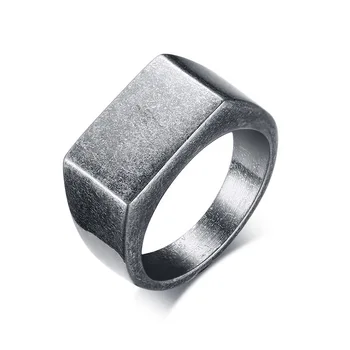 Кольцо из нержавеющей стали 316L Высококачественная Полированная Печатка, твердое Байкерское кольцо для мужчин, модные украшения, Свадебный подарок OSR372