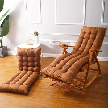 Кресло-качалка, подушка для шезлонга, утолщенная подушка для дивана из красного дерева осенью и зимой, удобное кресло, складной автомобиль