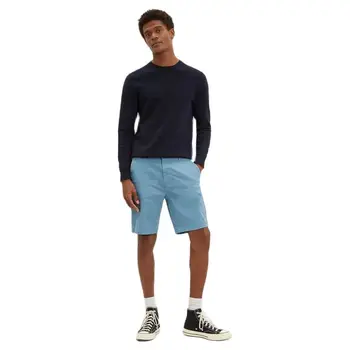 Летние пляжные Небесно-голубые Повседневные короткие брюки для костюма, мужские черные Классические брюки Slim Fit /Из дышащих и легких тканей, Костюм Homme