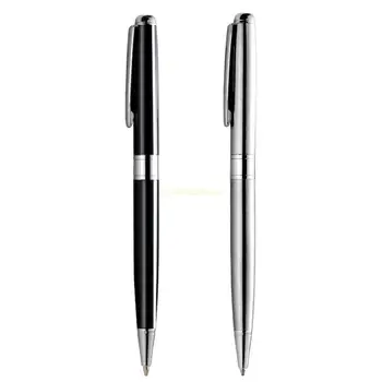 Металлическая шариковая ручка для подписи Гостевая ручка для входа 0,7 Черными чернилами Пишите ровно