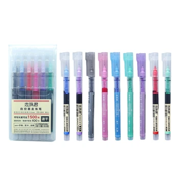 Многоцветная шариковая ручка, новинка, канцелярские принадлежности для студентов, ручки 0,5 мм/0,38 мм