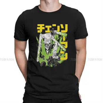 Мужская футболка Chainsaw Man, базовые повседневные свитшоты Warrior, высококачественная модная пушистая футболка