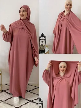 Мусульманская Одежда для Женщин Abaya Dubai Clothing Кувейтская Женская Одежда Джалабият Рамадан 2023 Оаэ Abayas Dubai Style Woman Boubou Islam