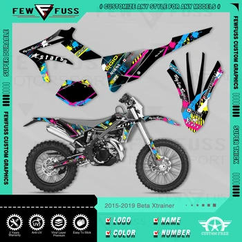 Набор графических деколей и наклеек мотоциклетной команды FEWFUSS для BETA Xtrainer 2015-2019 2015 2016 2017 2018 2019 Графический 003