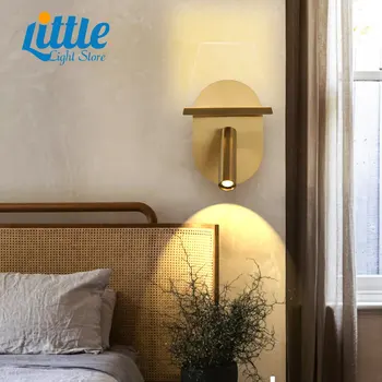 Настенный светильник со светодиодной подсветкой, прикроватный светильник для спальни, украшение отеля, прикроватное украшение для чтения, Атмосферный светильник, Осветительные приборы