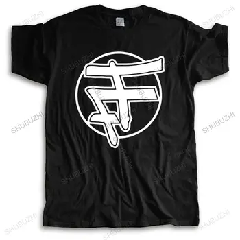 Новая брендовая футболка с круглым вырезом, черные уличные топы для мужчин, Fonky Family, французская футболка унисекс с коротким рукавом, крутая футболка для подростков