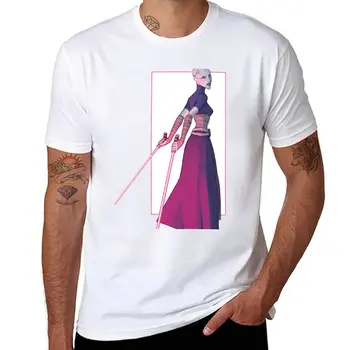 Новая футболка Asajj Ventress с аниме, быстросохнущая футболка, мужская одежда