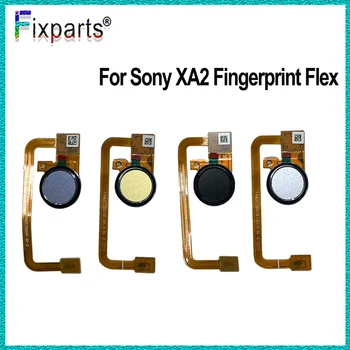 Новый датчик отпечатков пальцев Touch ID для Sony Xperia XA2 Кнопка Home, лента для отпечатков пальцев, идентификационный датчик, гибкий кабель для Sony XA2