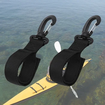 новый Держатель весла для каяка из 2 предметов, держатель для лямки весла, зажим для доски для SUP, надувной лодки, весла