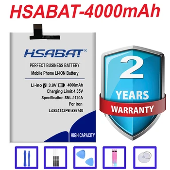 Оригинальный аккумулятор HSABAT 4000 мАч Li3834T43P6h886740 TliS600 для UMI EMAX для TCL 3N I718M M2U M2L M2M