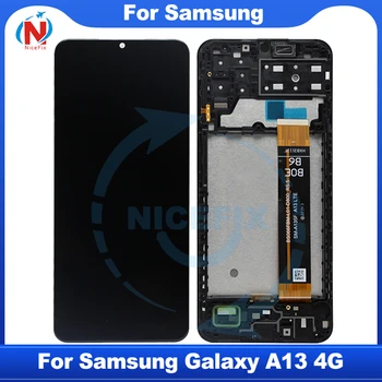 Оригинальный дисплей для Samsung Galaxy A13 4G ЖК-дисплей Сенсорный экран для Samsung A13 Запасные части для ЖК-дисплея с цифровым преобразователем