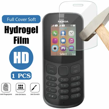 Полноэкранная Защитная Крышка Мобильного Телефона Для Nokia 130 RM-1035 2.5D HD Не Закаленная Гидравлическая Мягкая Пленка Бесплатная Доставка