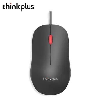 Проводная мышь для ноутбука Lenovo ThinkPad Thinkplus M80 с разрешением 1000 PDL, универсальная мышь для офисных игр