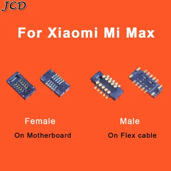 Разъем JCD FPC Держатель батареи Зажимной контакт на материнской плате на гибком кабеле для Xiaomi Mi Max