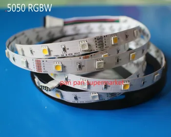 Светодиодная лента 5050 RGBW водонепроницаемая DC12V гибкая светодиодная лампа RGB 150led/5m