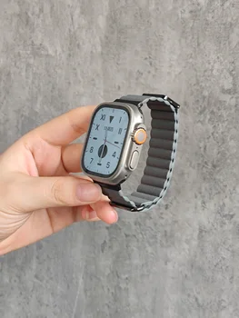 Силиконовый ремешок с петлей для iWatch 3/2/1 38 мм 42 мм Ремешок с магнитной петлей для Apple Watch Band 40 мм 44 мм Для iWatch серии 4/5/6 / SE