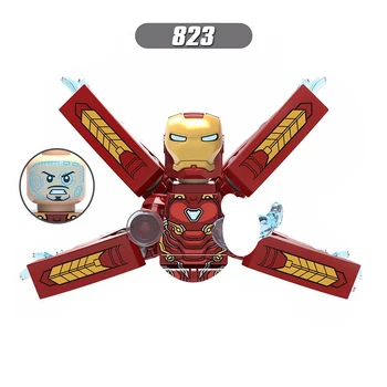 Строительные блоки Disney Legends Iron MK50 Man, фигурки героев, кирпичи, обучающие игрушки 