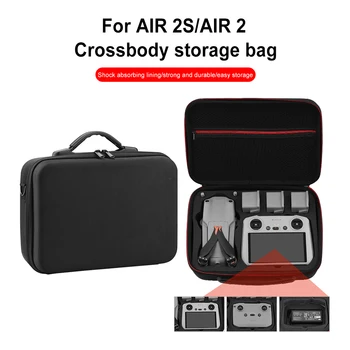 Сумка для переноски из нейлона EVA для DJI AIR 2S Mavic Air 2, водонепроницаемая сумка для хранения, жесткий чехол, держатель, аксессуары для дронов