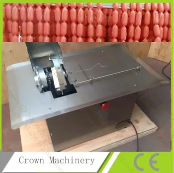 Электрическая продвинутая машина для обрезки колбасы из нержавеющей стали, машина для завязывания колбасы, инструмент для обработки колбасы диаметром 42 мм